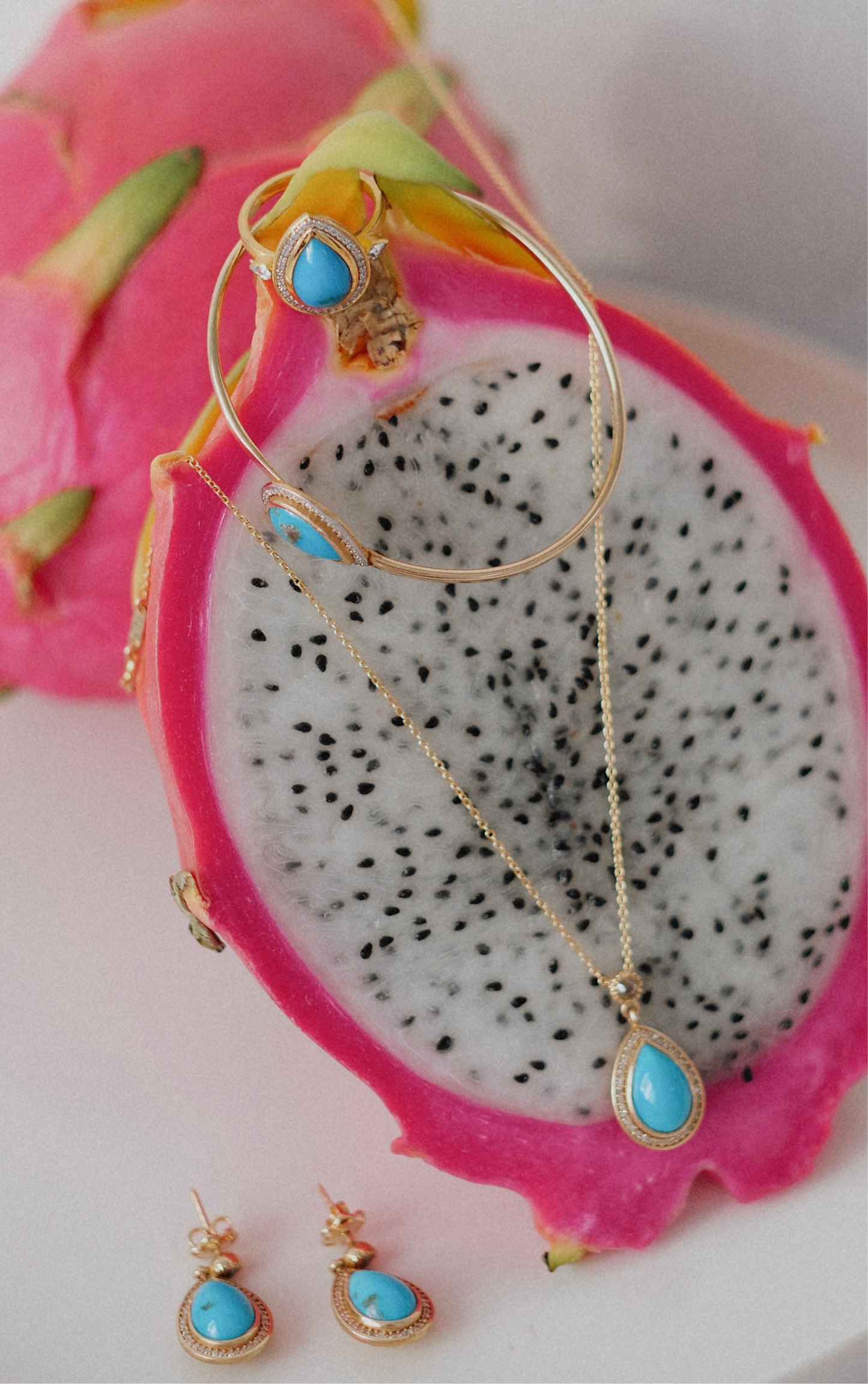 Turquoise Kismet Drop Earrings