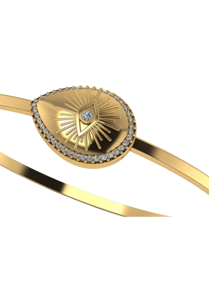 KISMET SOLEIL gold bangle