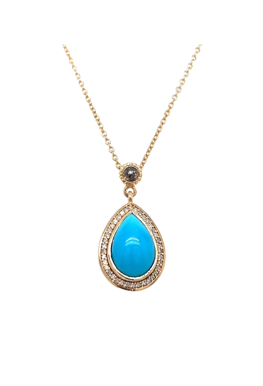 Turquoise Kismet Pendant