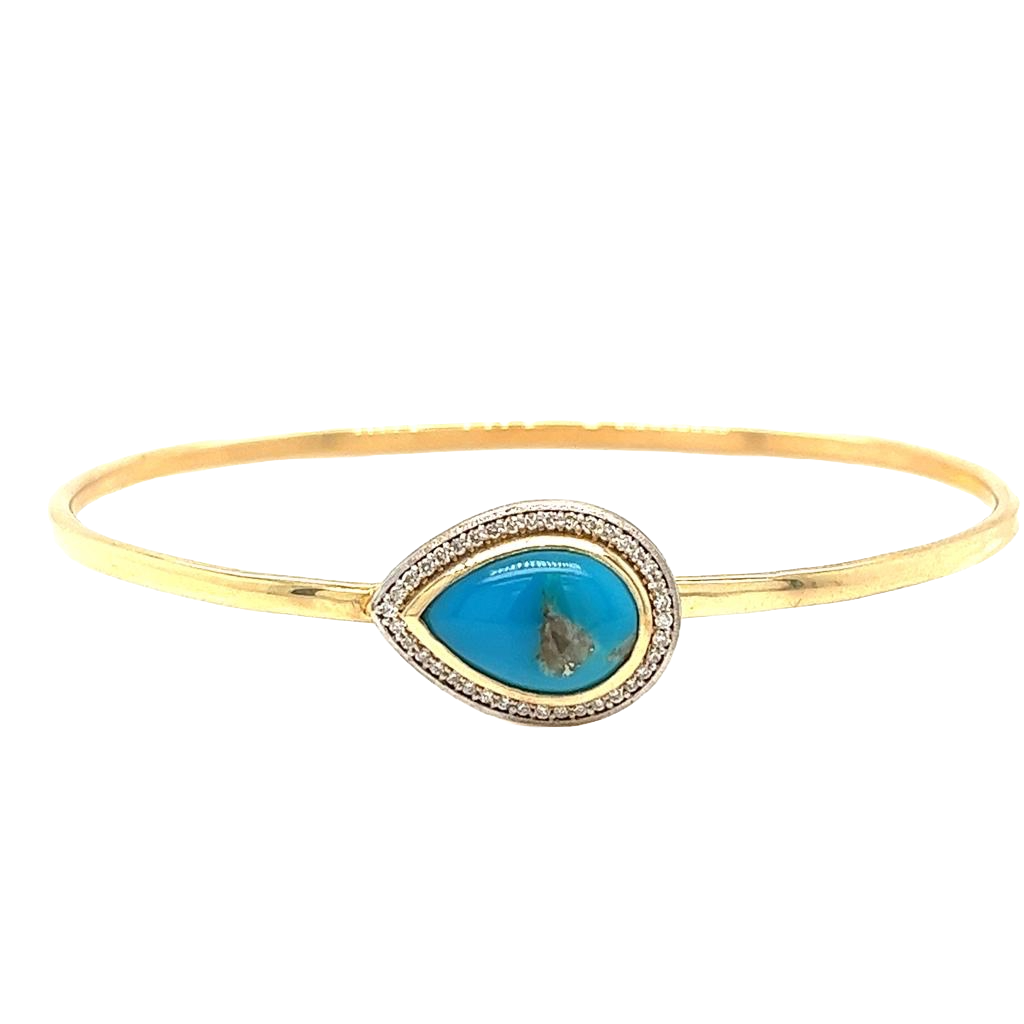 Turquoise Kismet Bangle